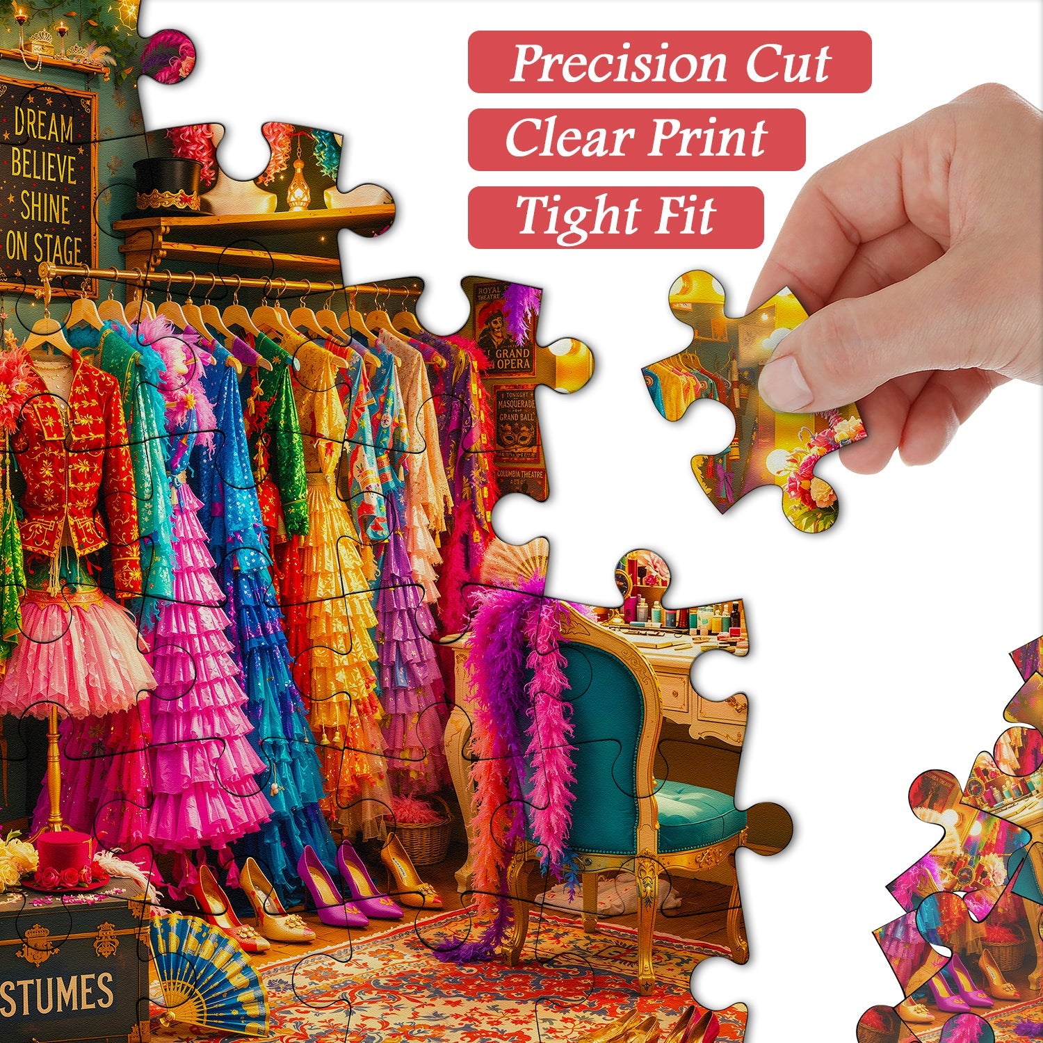 Theater Treasures Jigsaw Puzzle 1000 Pieces
