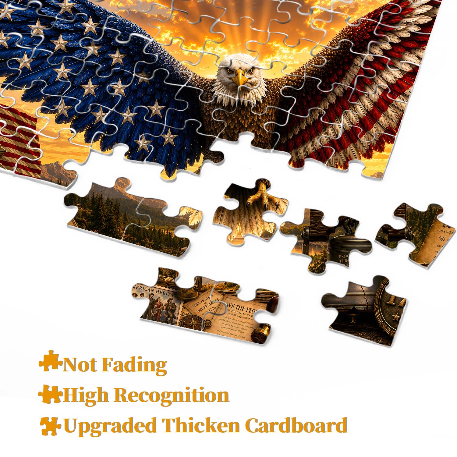 Wings of Patriotism Jigsaw Puzzle 1000 Piece