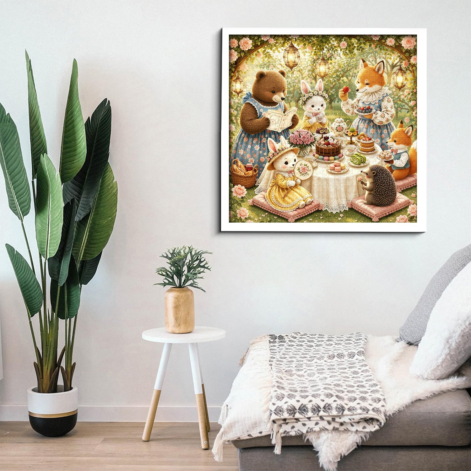 Rose Tea Party Jigsaw Puzzle 1000 Piece