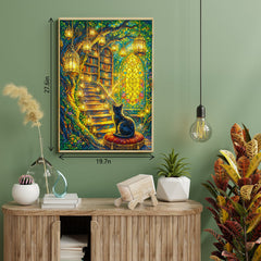 Magic Tree Library Jigsaw Puzzle 1000 Piece