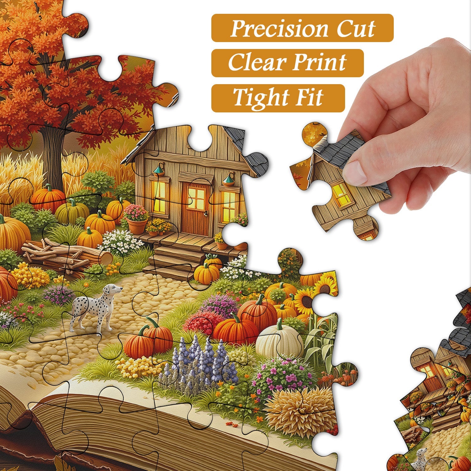 Autumn Storybook Jigsaw Puzzle 1000 Pieces