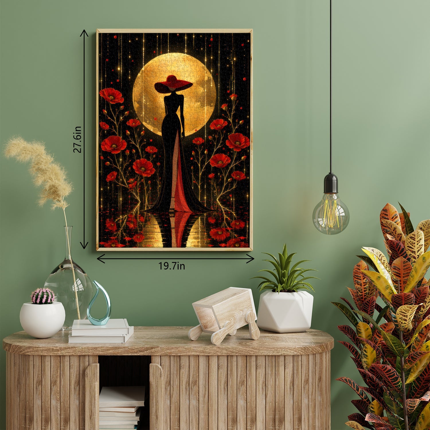 Rouge et Noir Jigsaw Puzzle 1000 Piece
