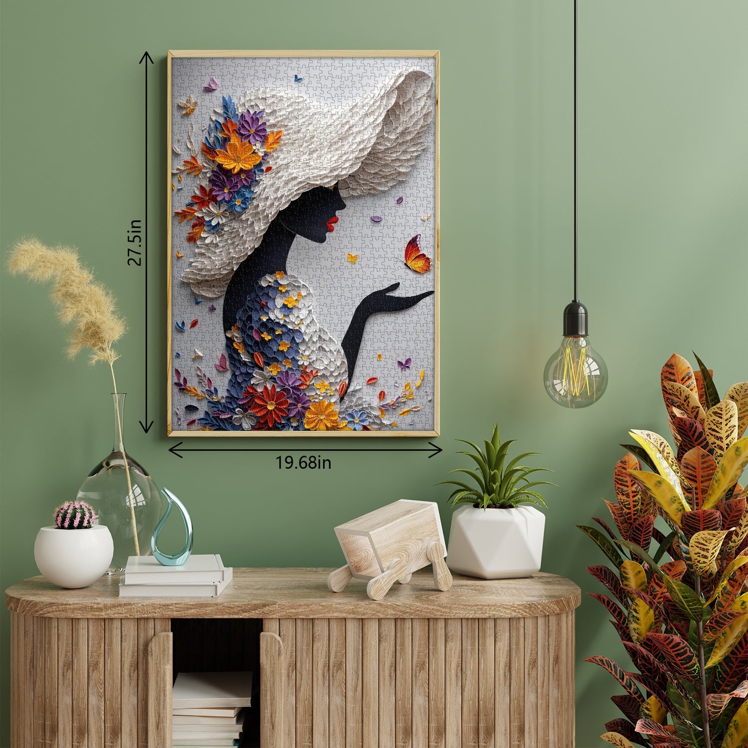 Butterfly Whisper Jigsaw Puzzle 1000 Pieces