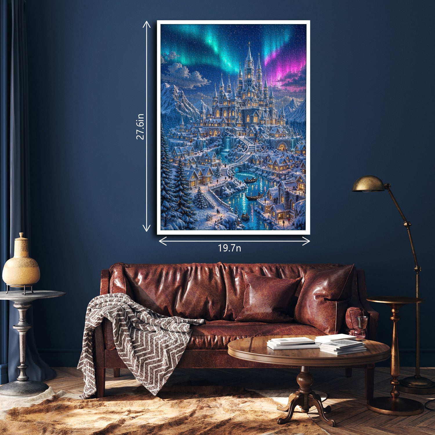 Aurora Fortress Jigsaw Puzzle 1000 Pieces