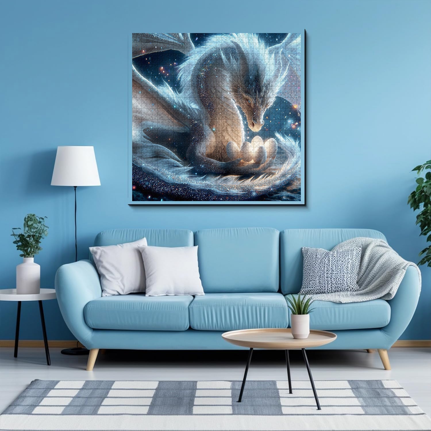 Dragon's Gentle Hold Jigsaw Puzzle 1000 Pieces