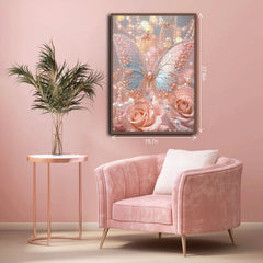 Peach Jewel Butterfly Jigsaw Puzzle 1000 Pieces