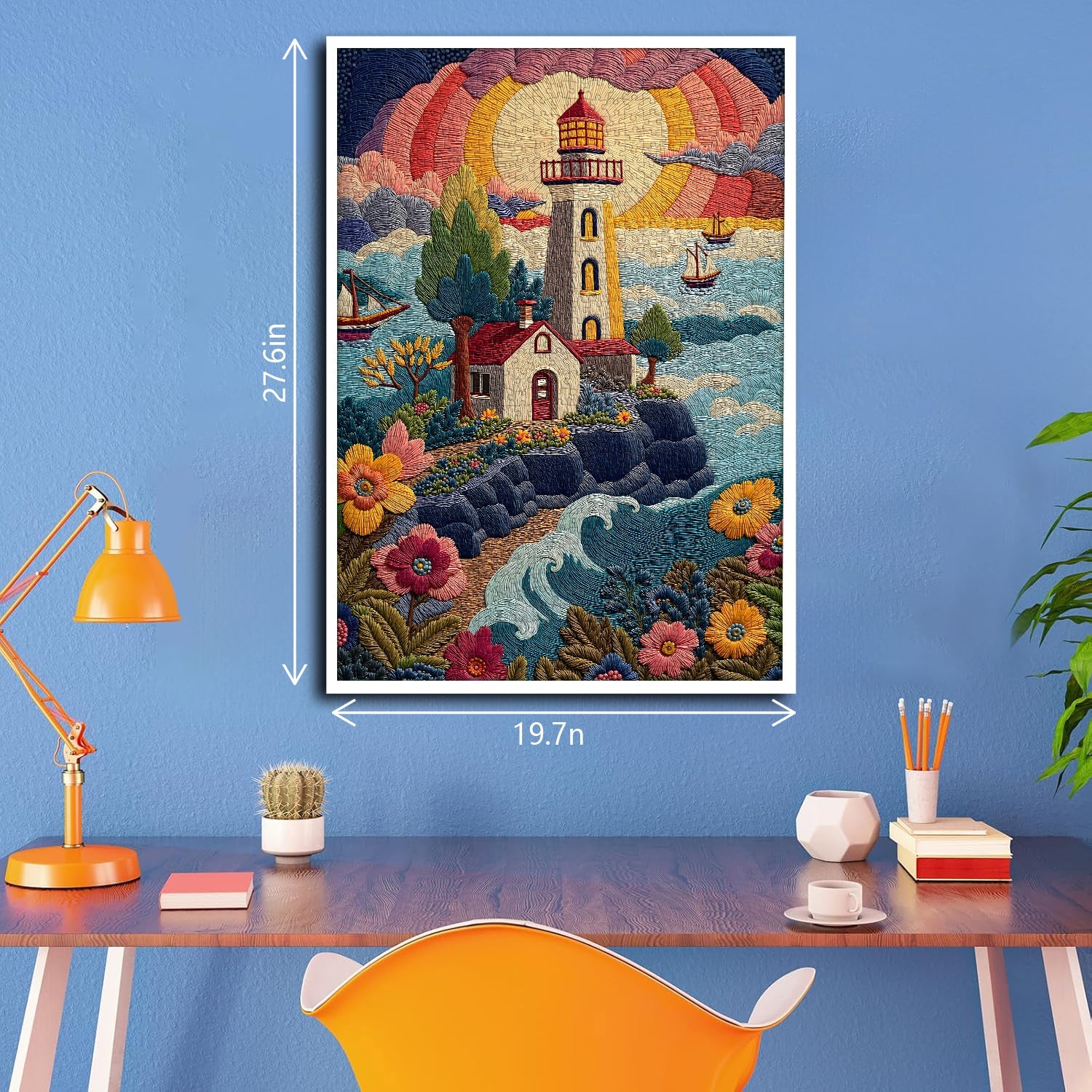 Threadwork Lighthouse Jigsaw Puzzle 1000 Pieces