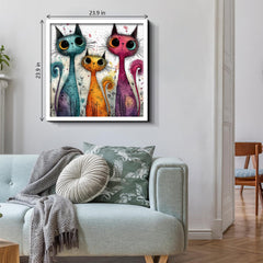 Agile Cat Group Jigsaw Puzzle 1000 Pieces