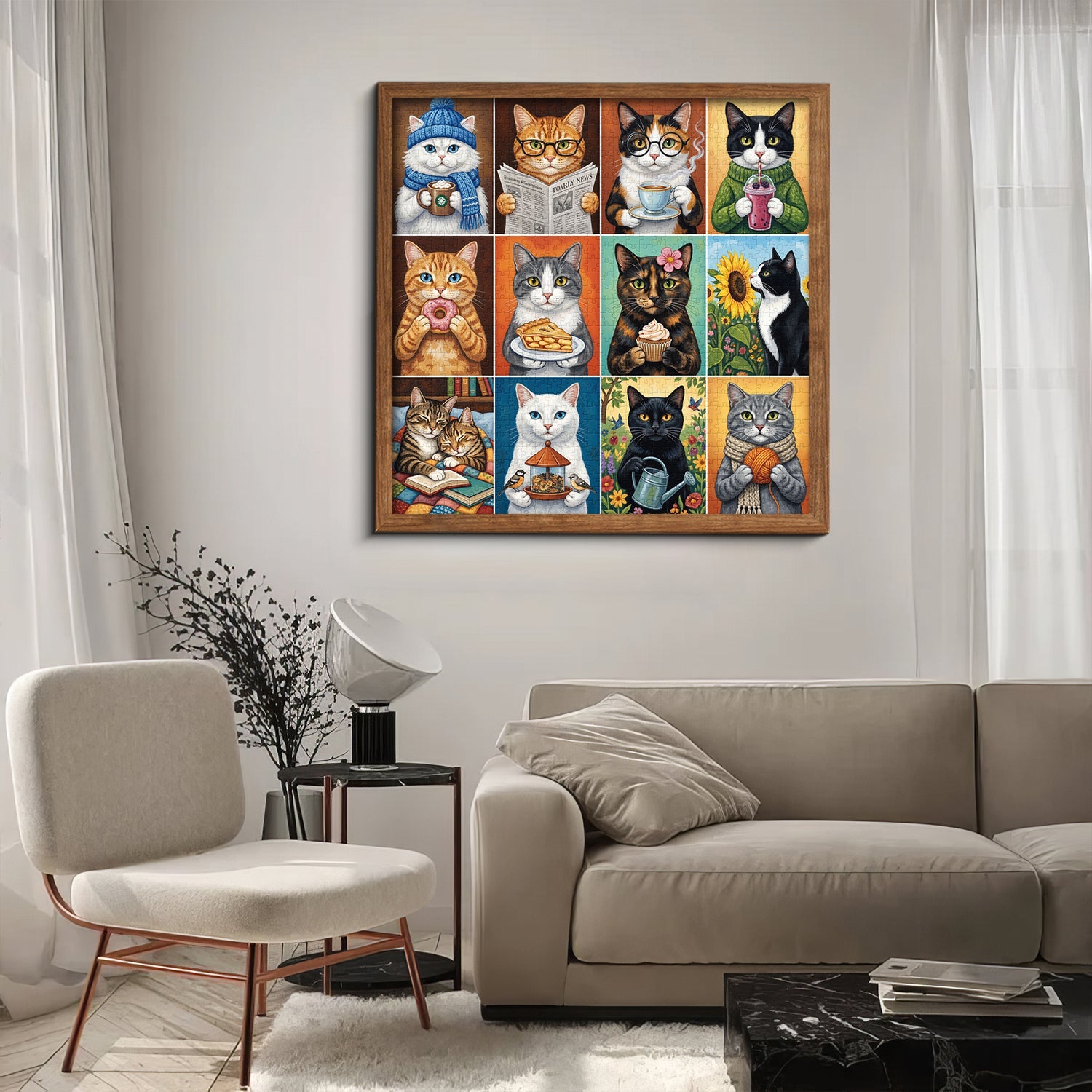 Kitty Leisure Jigsaw Puzzle 1000 Piece