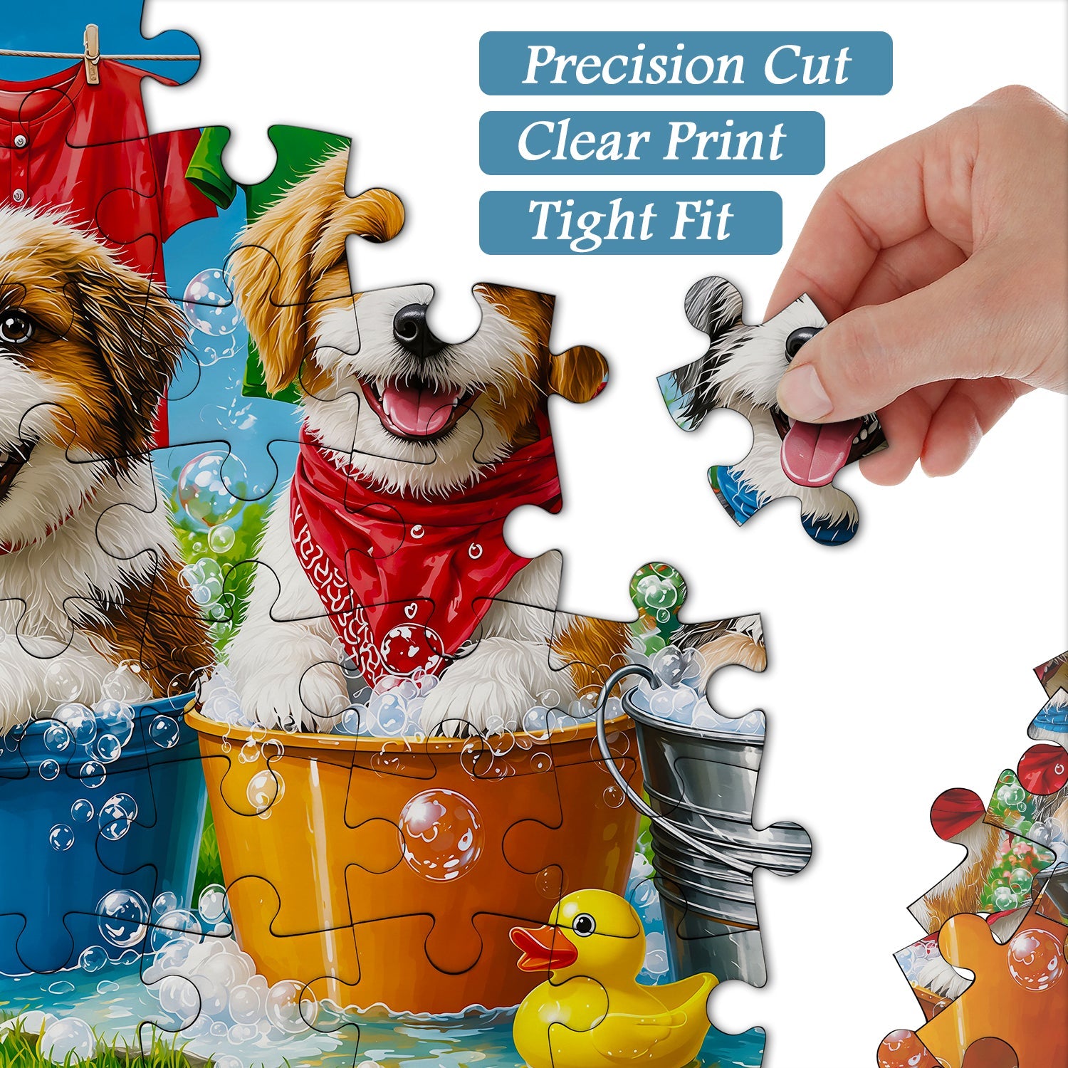 Bubble Puppies Jigsaw Puzzle 1000 Piece
