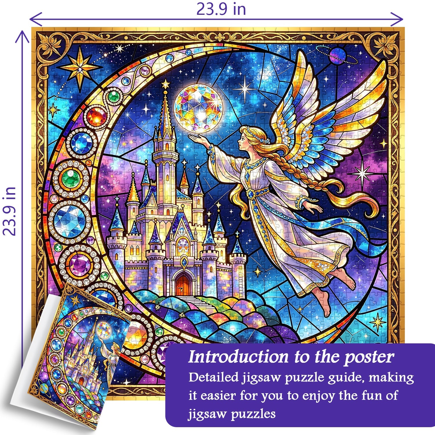 Guardians of Moonlight Castle Jigsaw Puzzle 1000 Pieces