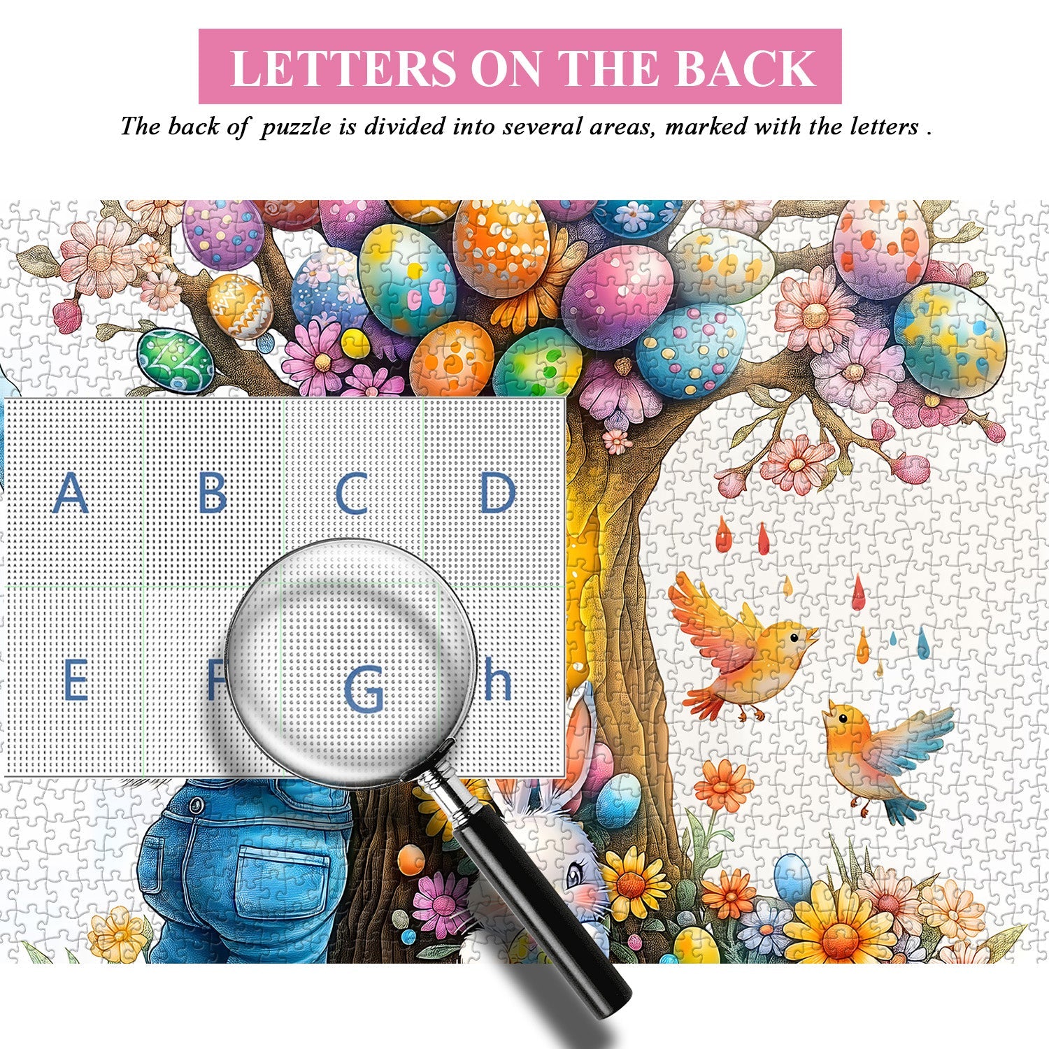 Spring Easter Eggs Jigsaw Puzzle 1000 Pieces