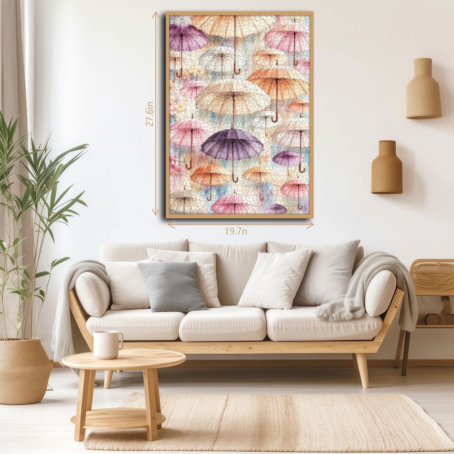 Rainy Pastels Jigsaw Puzzle 1000 Piece