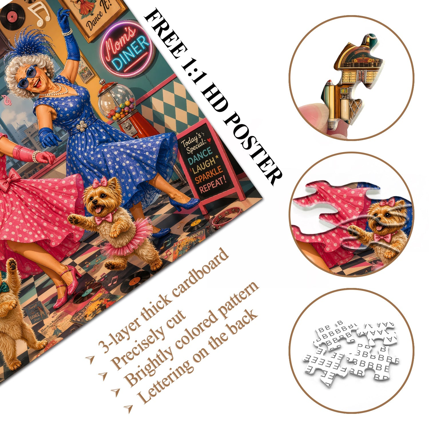 Vintage Rhythm Jigsaw Puzzle 1000 Piece