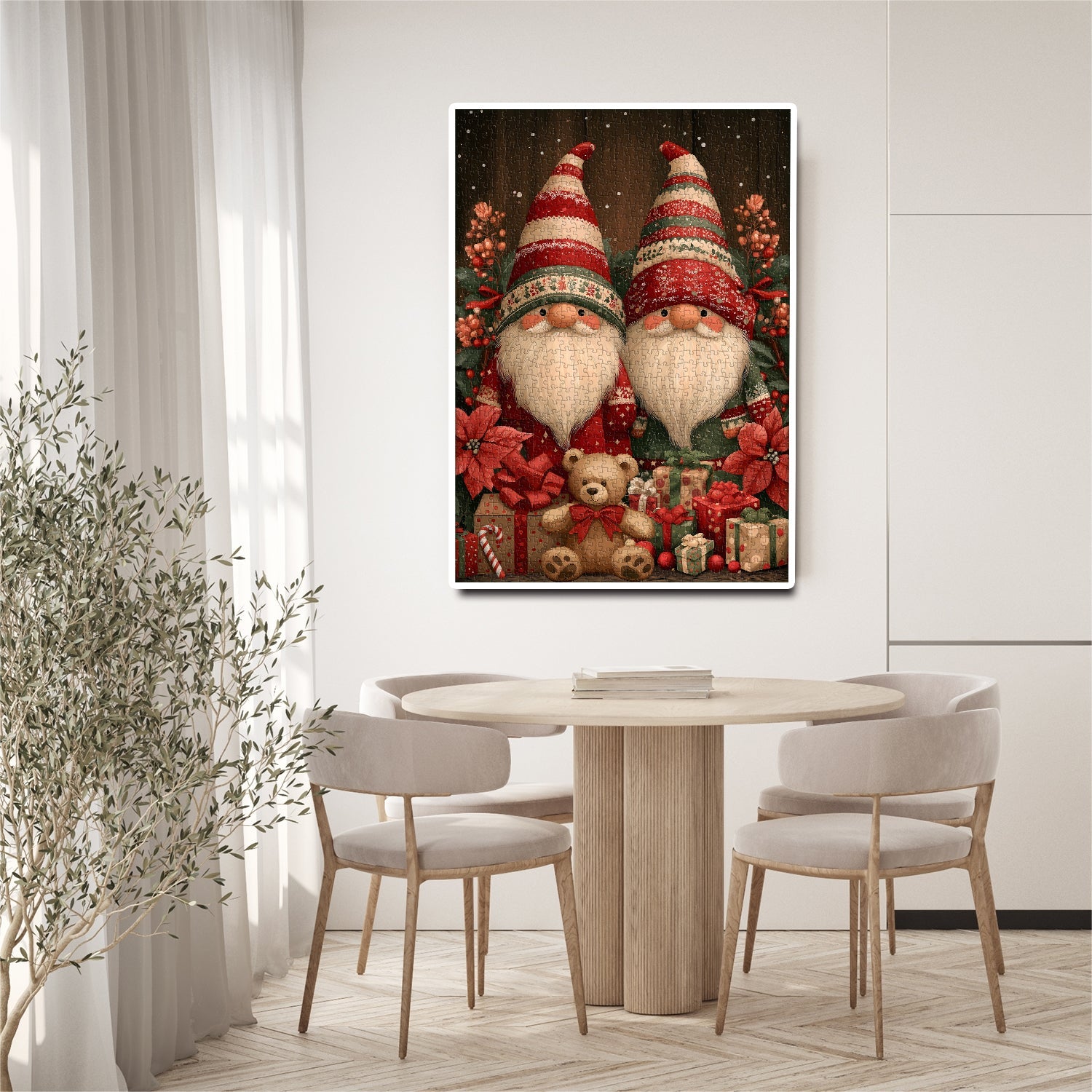 Christmas Gnomes Jigsaw Puzzles 1000 Pieces