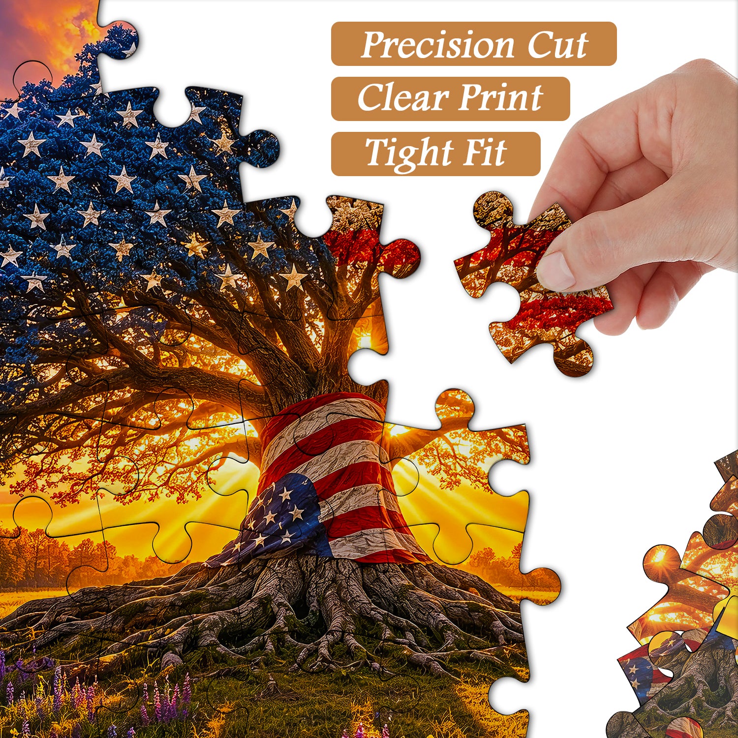 Liberty Root Oak Jigsaw Puzzle 1000 Piece