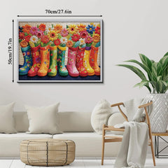 Floral Boots Jigsaw Puzzle 1000 Piece