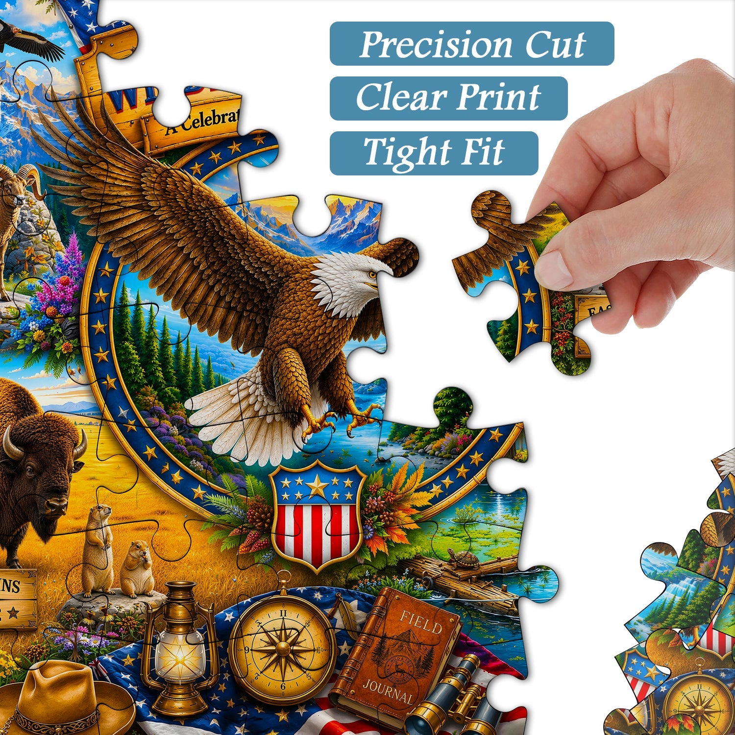 Wilderness Collection Jigsaw Puzzle 1000 Pieces