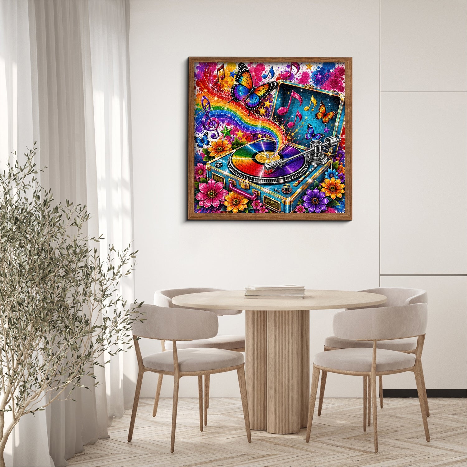 Rainbow Melody Jigsaw Puzzle 1000 Piece