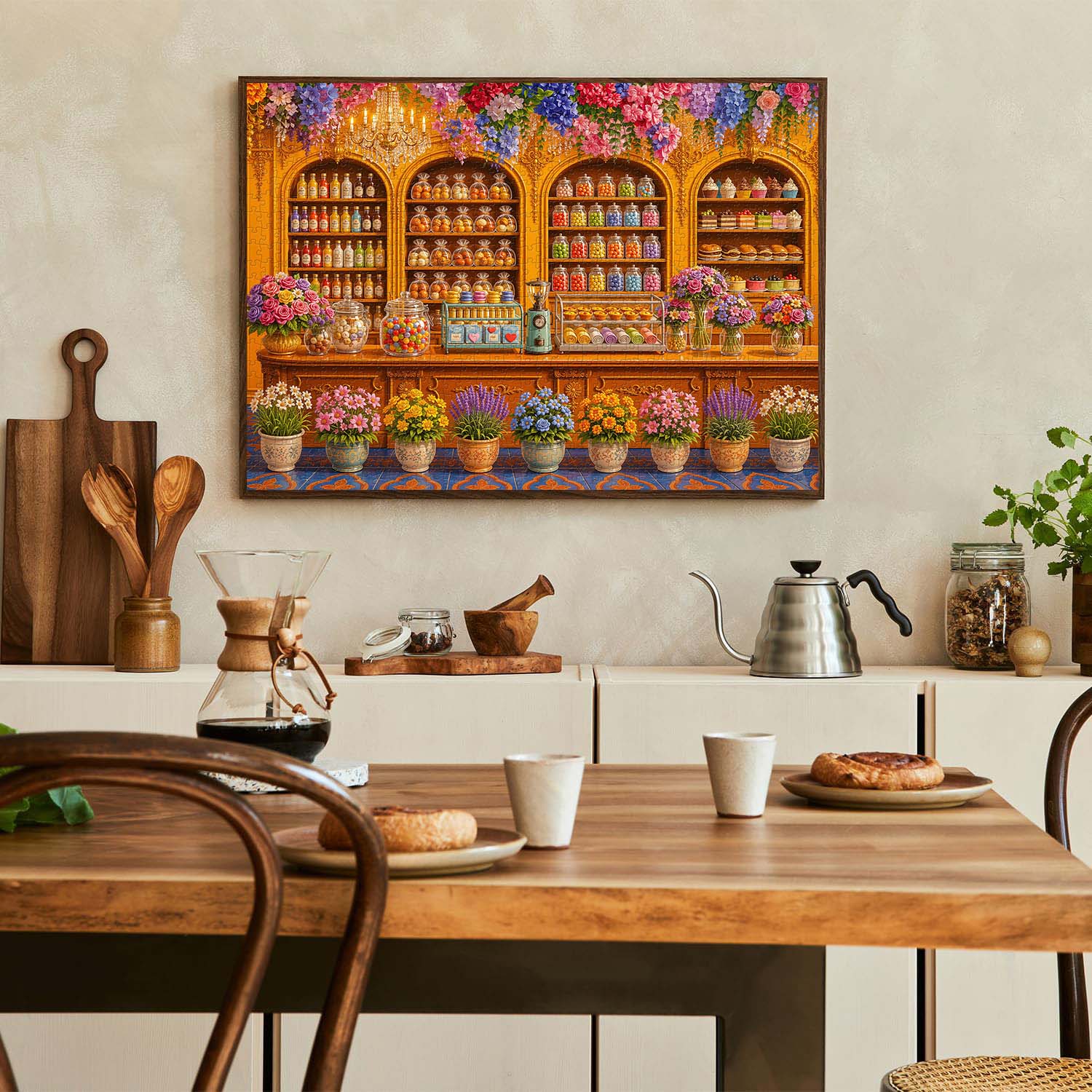 Floral Sweet Haven Jigsaw Puzzle 1000 Piece