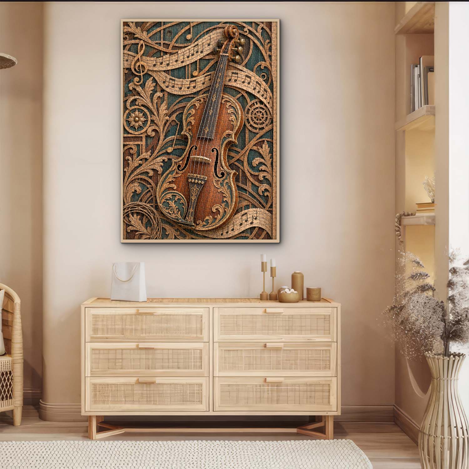 Carved Melody Jigsaw  Puzzle 1000 Piece