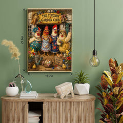 Chicken Garden Club Jigsaw Puzzle 1000 Pieces