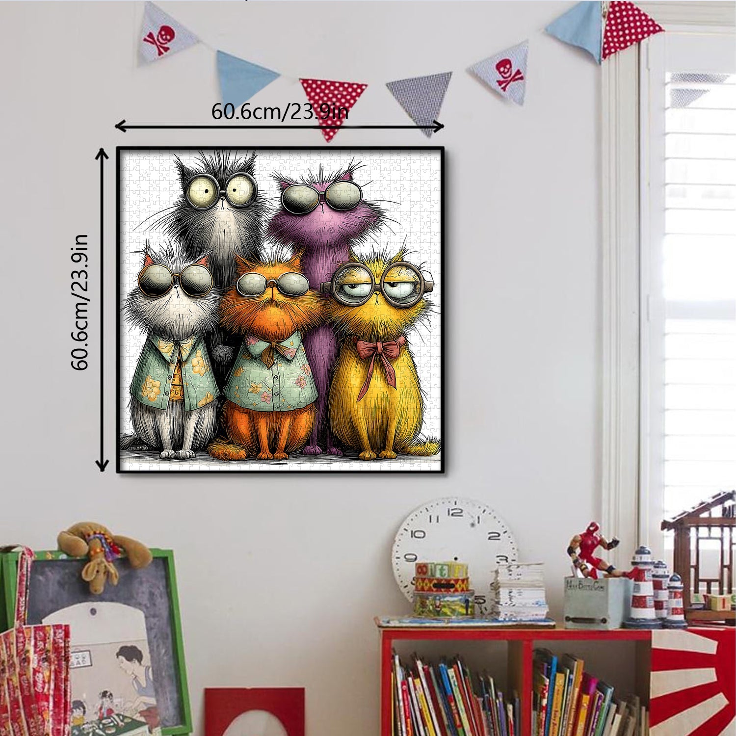 Cool Cat Squad Jigsaw Puzzle 1000 Pieces