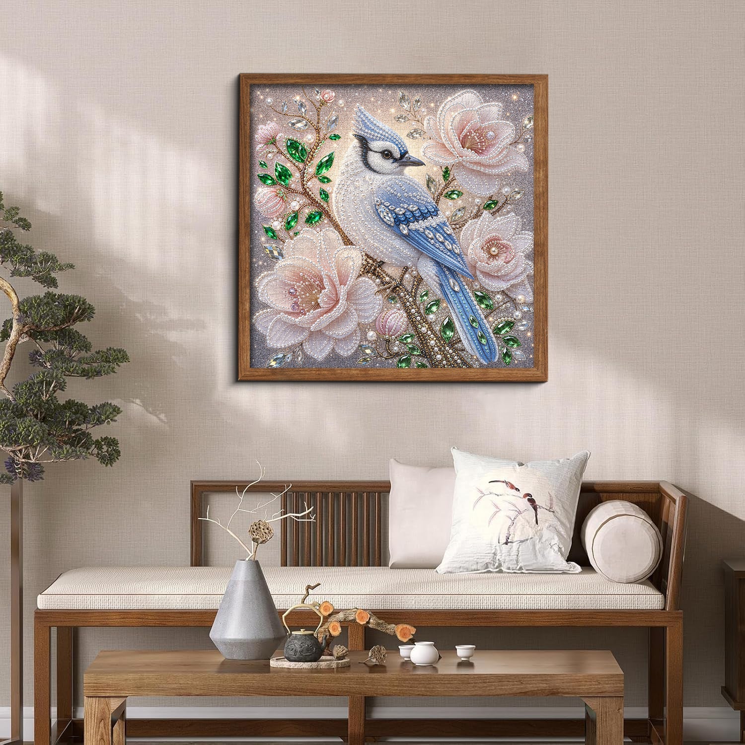 Starry Blue Plume Jigsaw Puzzle 1000 Piece