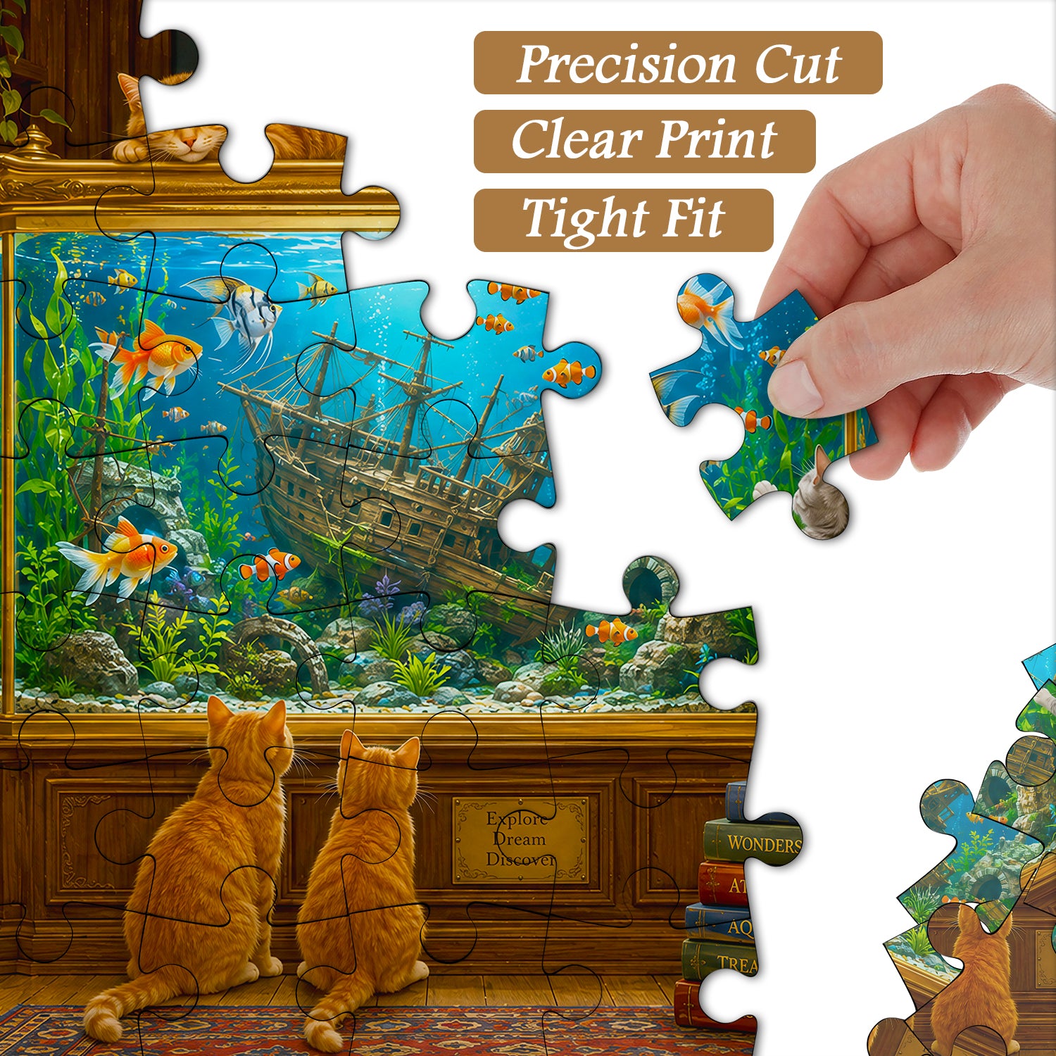 Ocean Tales Library Jigsaw Puzzle 1000 Piece
