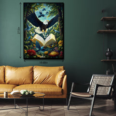``Eagle Plumes Pages Puzzle de 1000 pièces``