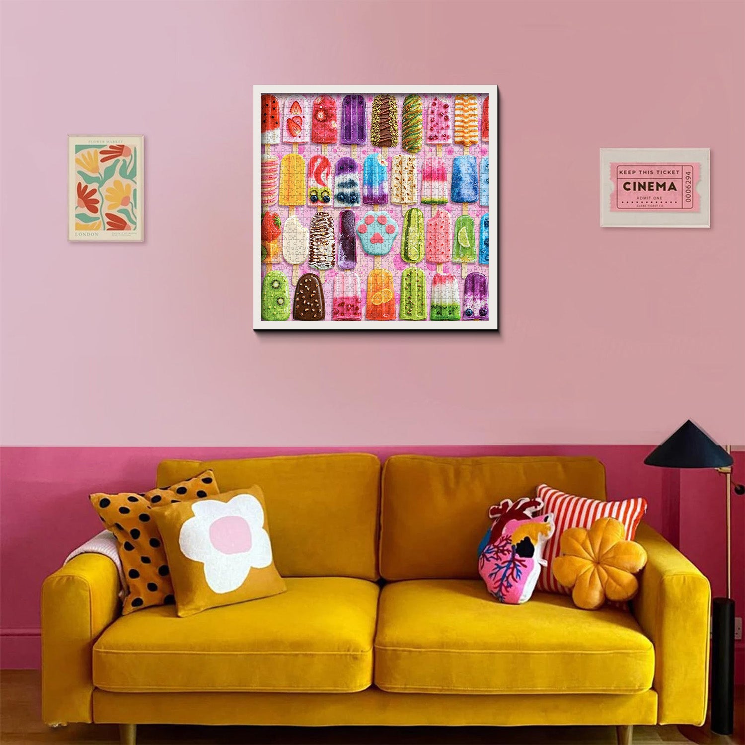 Popsicle Garden Jigsaw Puzzle 1000 Pieces