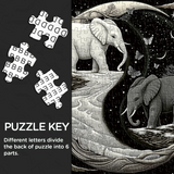 Elephant's Journey Jigsaw Puzzle 1000 Pieces