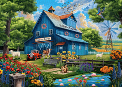 Puzzle en bois de la campagne 1000 pièces
