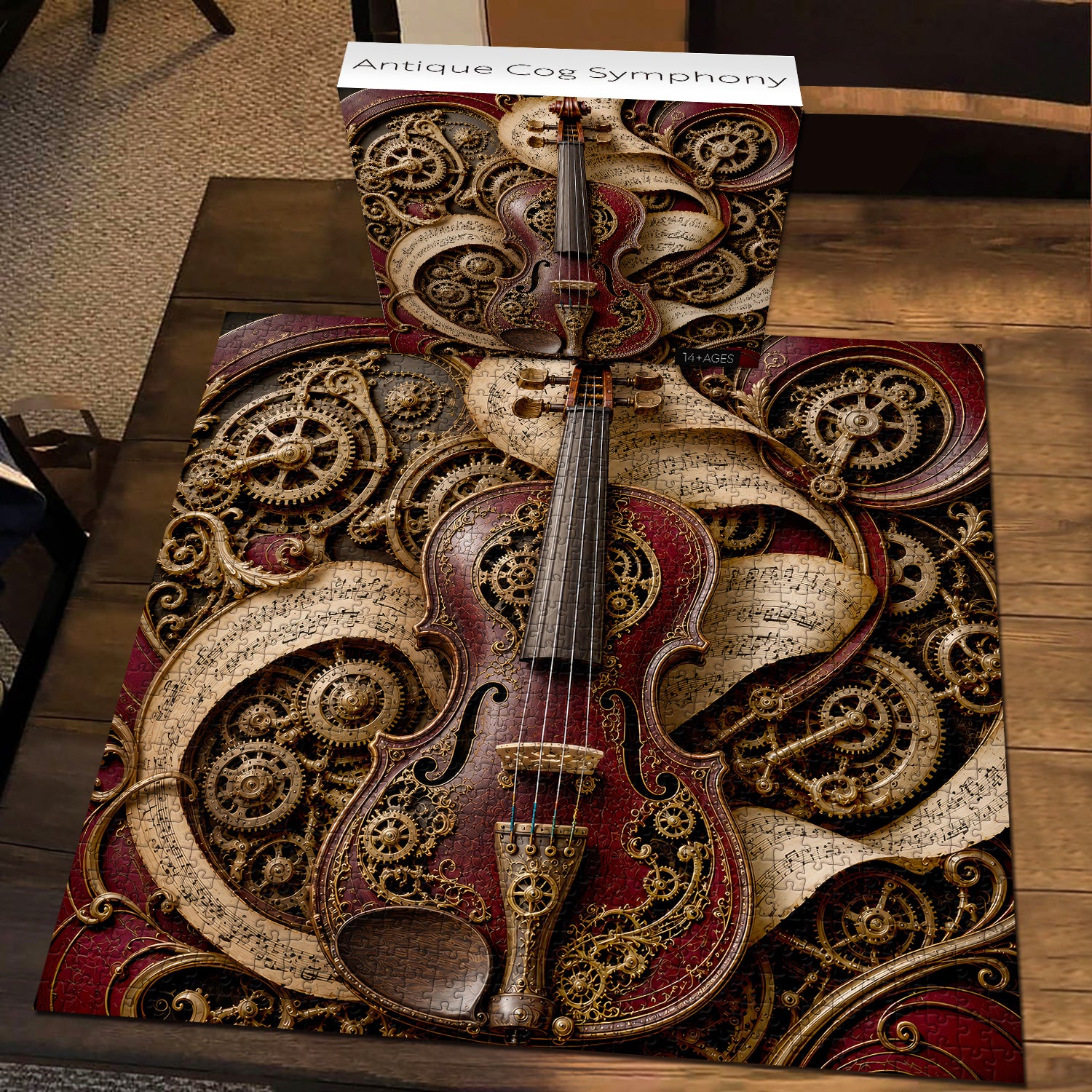 Antique Cog Symphony Jigsaw Puzzle 1000 Pieces