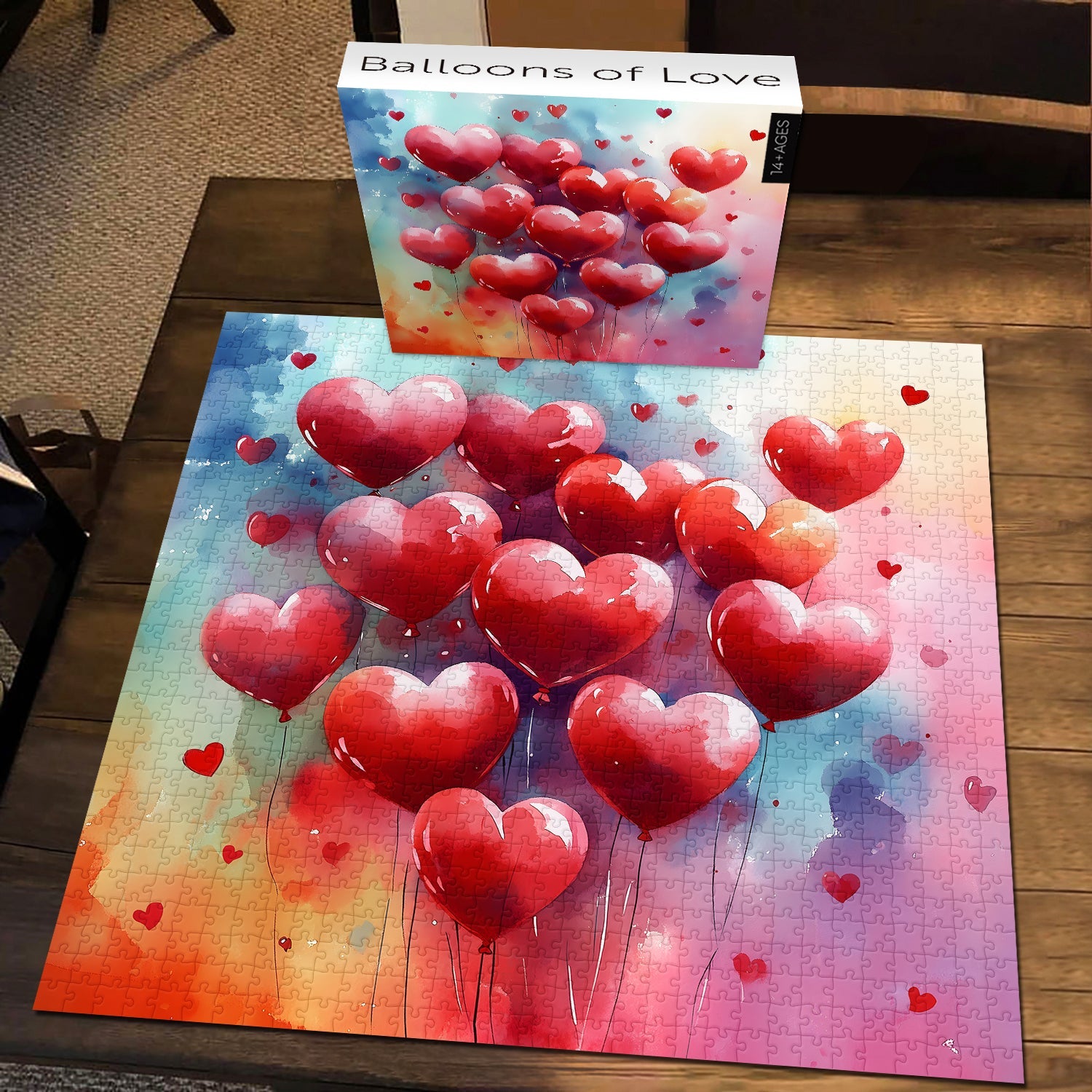 Balloons of Love Jigsaw Puzzle 1000 Pieces