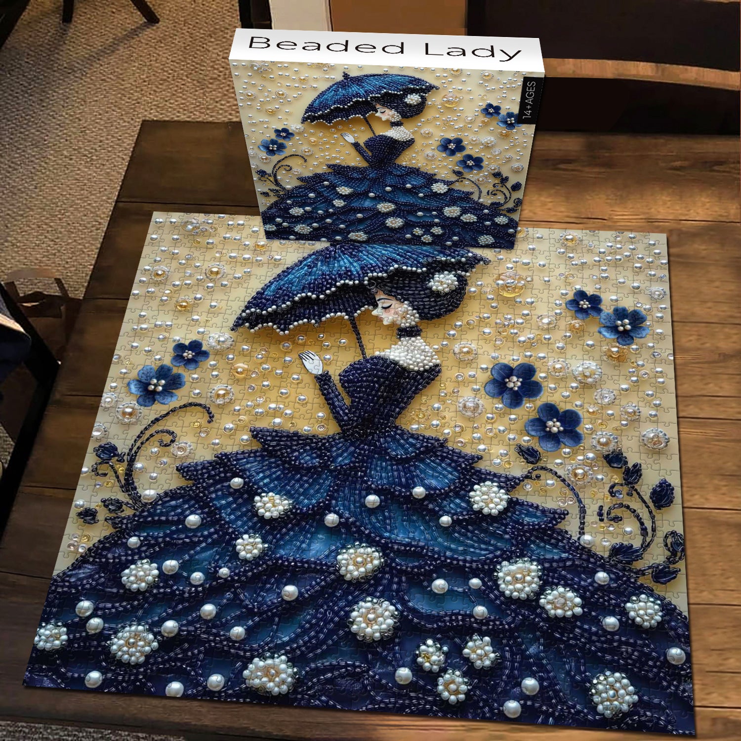 Beaded Lady Jigsaw Puzzles 1000 Pieces