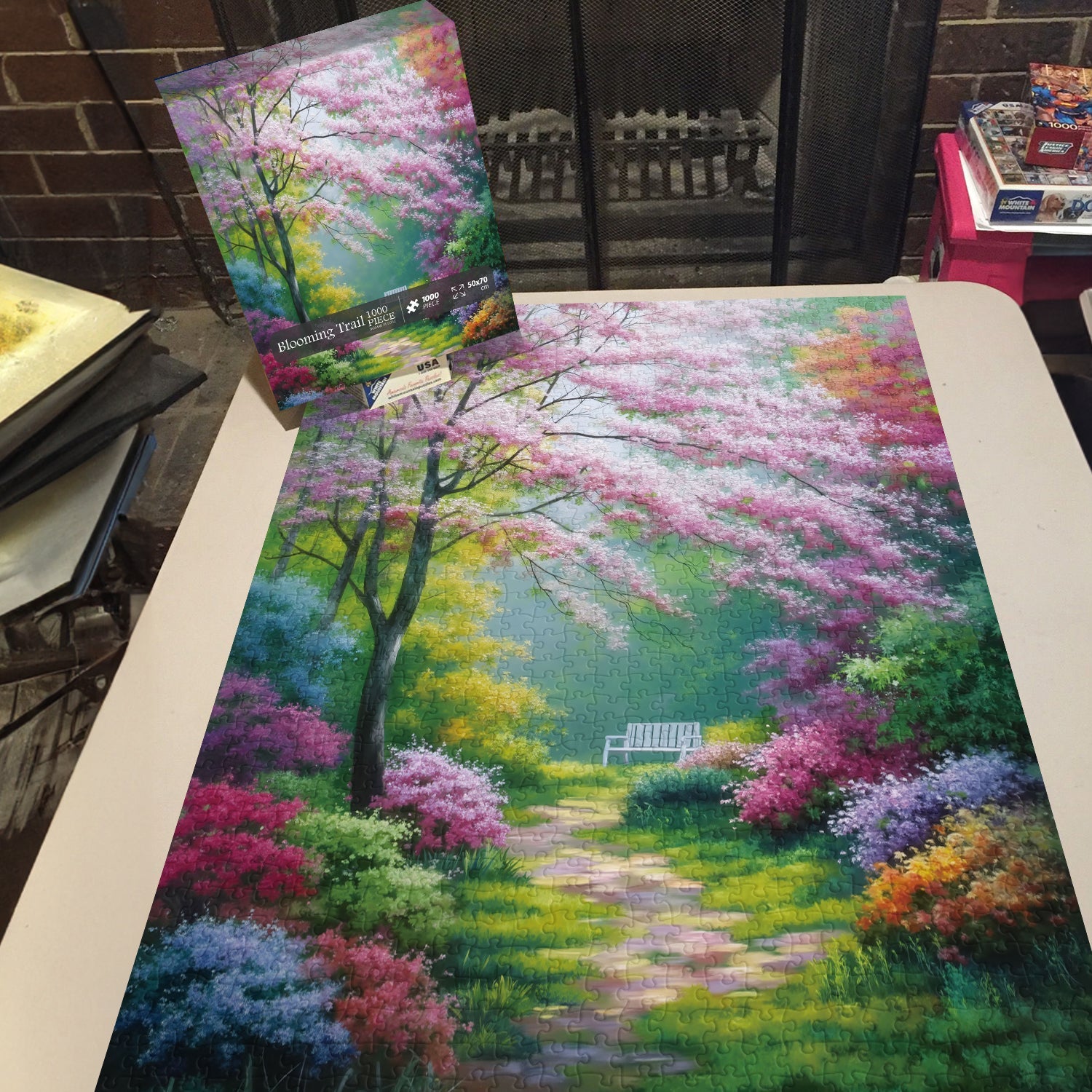 Blooming Trail Jigsaw Puzzle 1000 Pieces