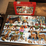 Christmas Animal Party Jigsaw Puzzle 1000 Pieces