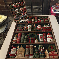 Christmas Bookshelf Jigsaw Puzzle 1000 Piece