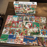 Christmas Calendar Jigsaw Puzzle 1000 Pieces