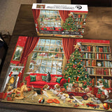 Christmas Cozy Cottage Jigsaw Puzzle 1000 Pieces