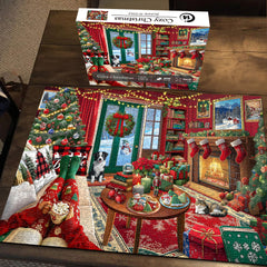 Cozy Christmas Jigsaw Puzzle 1000 Piece
