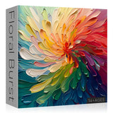 Floral Burst Jigsaw Puzzle 1000 Pieces