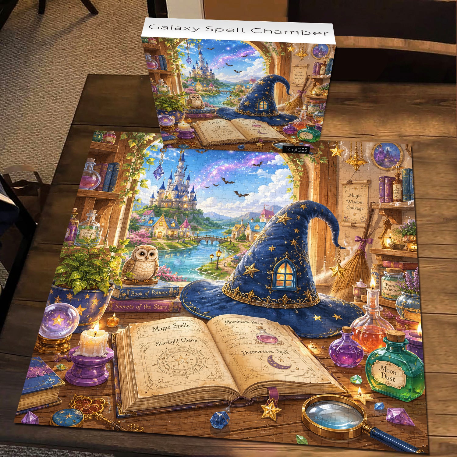 Galaxy Spell Chamber Jigsaw Puzzle 1000 Piece
