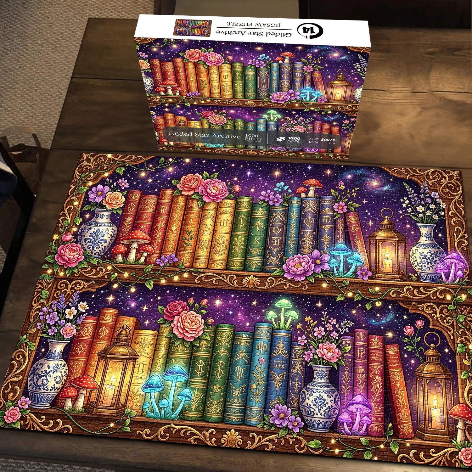 Gilded Star Archive Jigsaw Puzzle 1000 Piece
