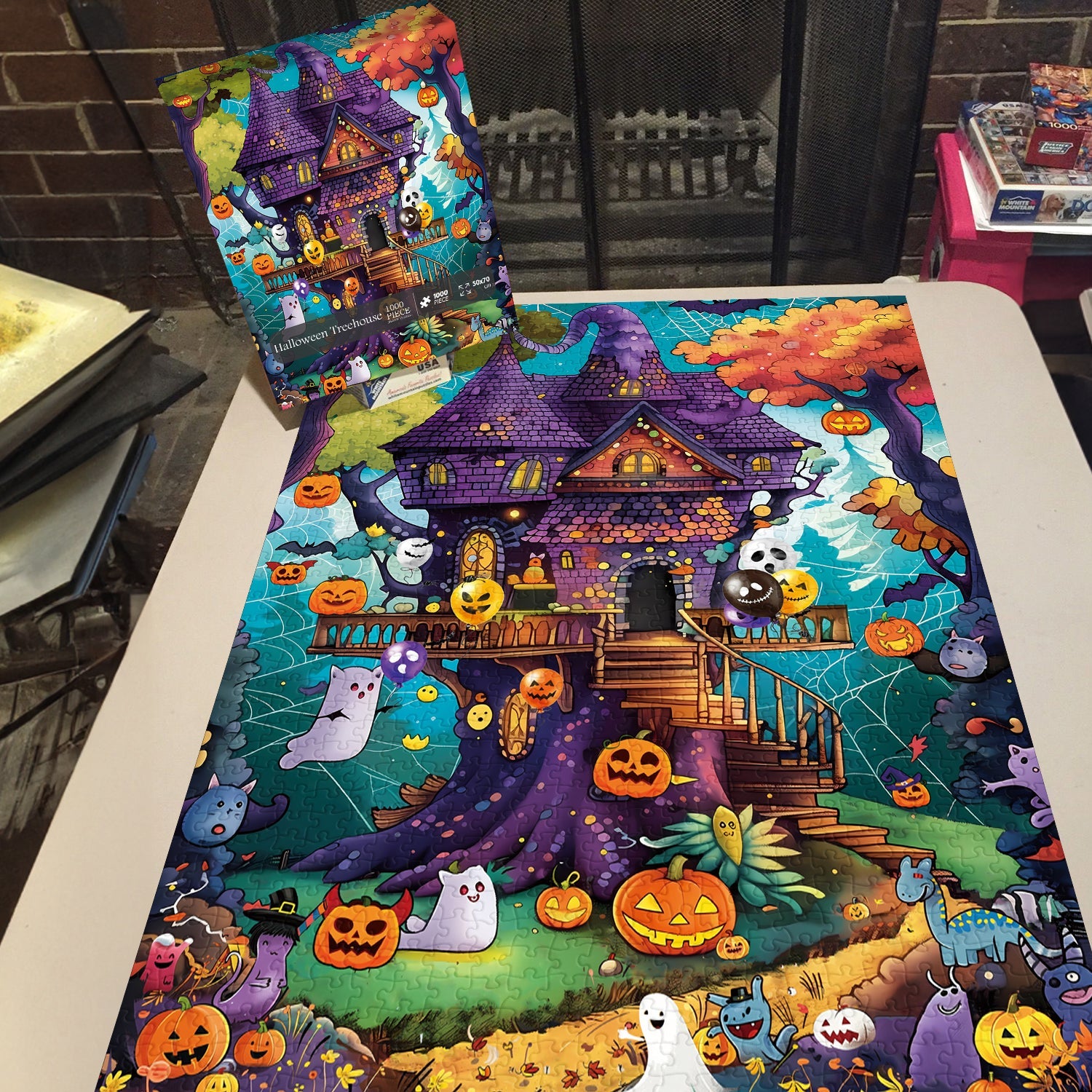 Halloween Treehouse Jigsaw Puzzle 1000 Pieces