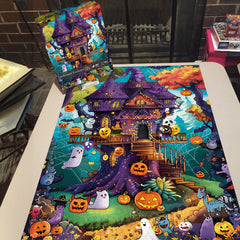 Halloween Treehouse Jigsaw Puzzle 1000 Pieces