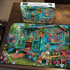 Blumengarten-Puzzle 1000 Teile