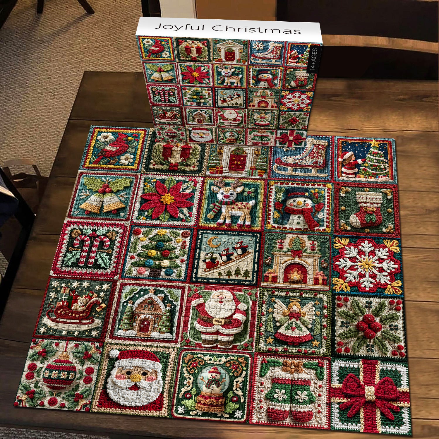 Joyful Christmas Jigsaw Puzzles 1000 Pieces