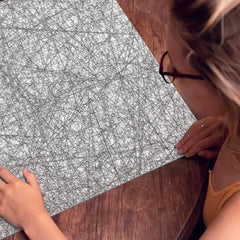 Line Herausforderndes Schwieriges Puzzle 1000 Teile